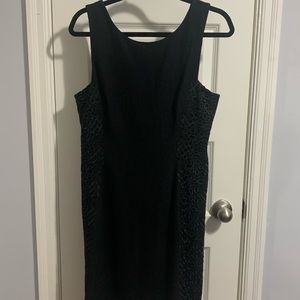 Banana Republic - Black Dress with Lace Sides